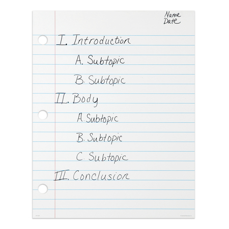 LEARNING RESOURCES Magnetic Demonstration Notebook Paper, 22" x 28" 3236